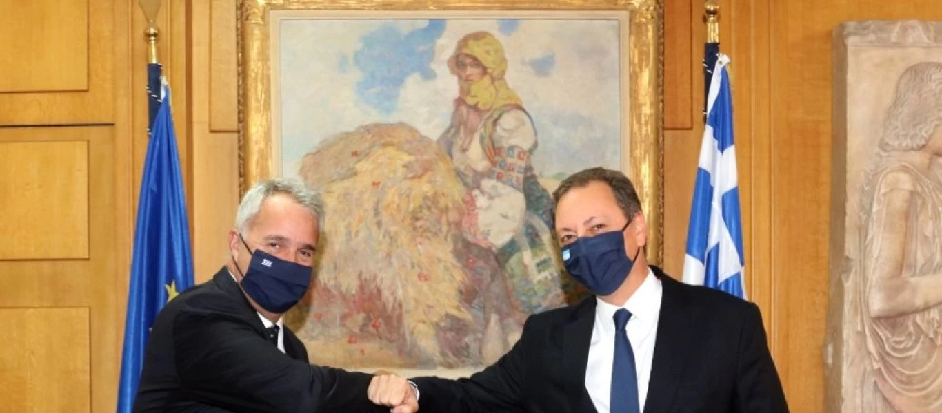 Βορίδης στην παράδοση-παραλαβή: «Το 2020 η πρώτη χρονιά που κλείνουμε με πλεόνασμα στα αγροτικά προϊόντα»